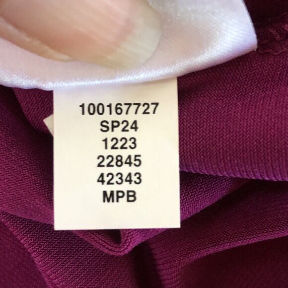 INC International Concepts Women’s Purple Embellished Blouse Size 1X NWOT - Picture 13 of 13